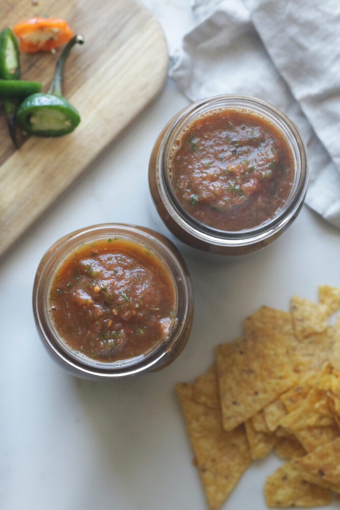 The Best Homemade Hot Salsa