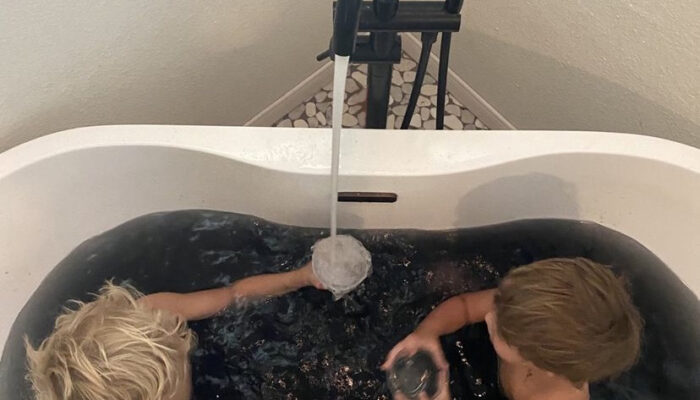 Kids Activated Charcoal Epsom Detox Bath