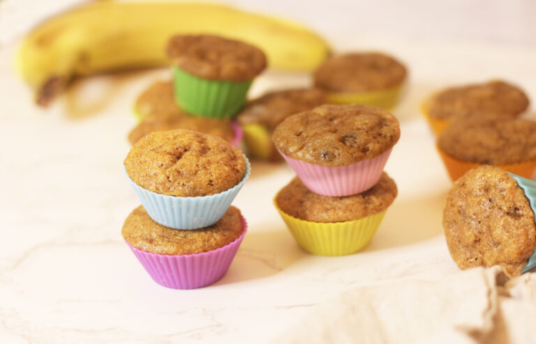 Healthy Banana Muffins